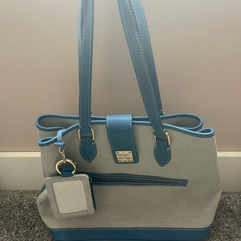 Dooney & Bourke Blue Purse- Like New